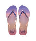 Dames slippers Slim Gradient Sunset Ballet image number 0