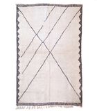 Marokkaanse berber tapijt pure wol 168 x 261 cm image number 0