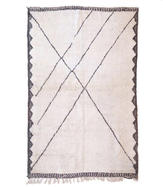 Marokkaanse berber tapijt pure wol 168 x 261 cm
