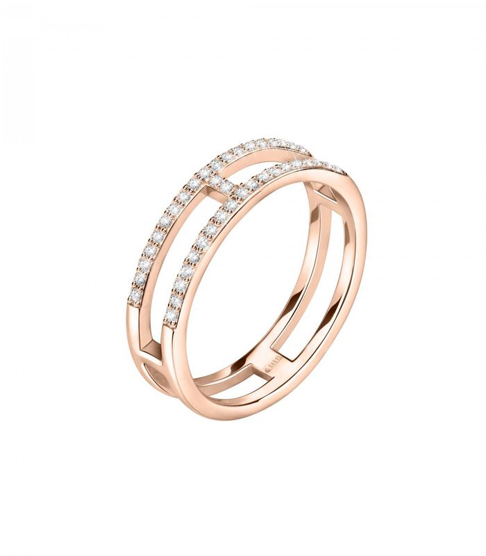 ESSENTIAL Ring Rosé zilver image number 0