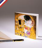 Carte double Le Musée - Le baiser de Klimt image number 0