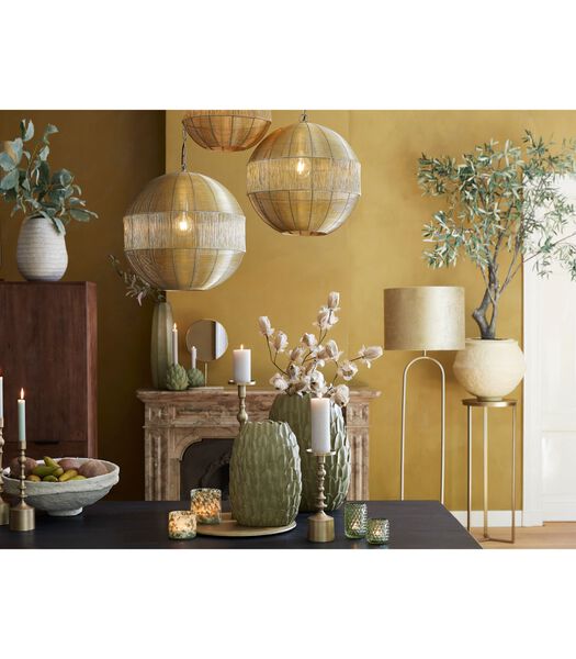 Hanglamp Pilka - Licht Goud - Ø45cm