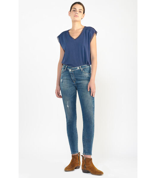 Jeans skinny hoge taille POWER, 7/8