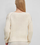 Pull-over en maille chunky image number 2