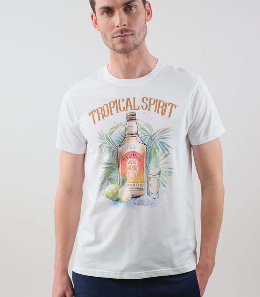 SPIRIT - T-shirt au style exotique pour homme