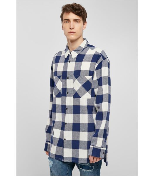 Chemise Long Oversized Checked GT