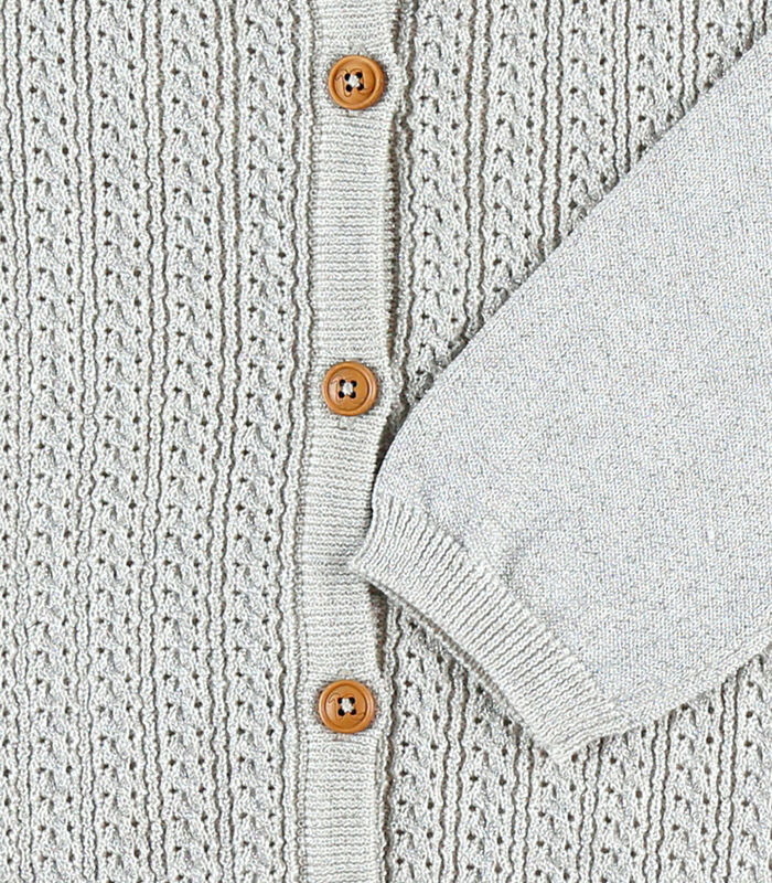 Cardigan lurex en tricot, image number 3