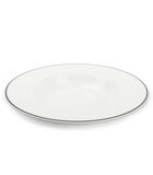 Assiette creuse 23/14xH4cm blanc Contour-set/4 image number 1