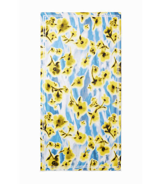 Vrouwensjaal Floral Rectangle