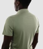Heren Polo Korte Mouw - Strijkvrij Poloshirt - Beige - Slim Fit - Tencel image number 2