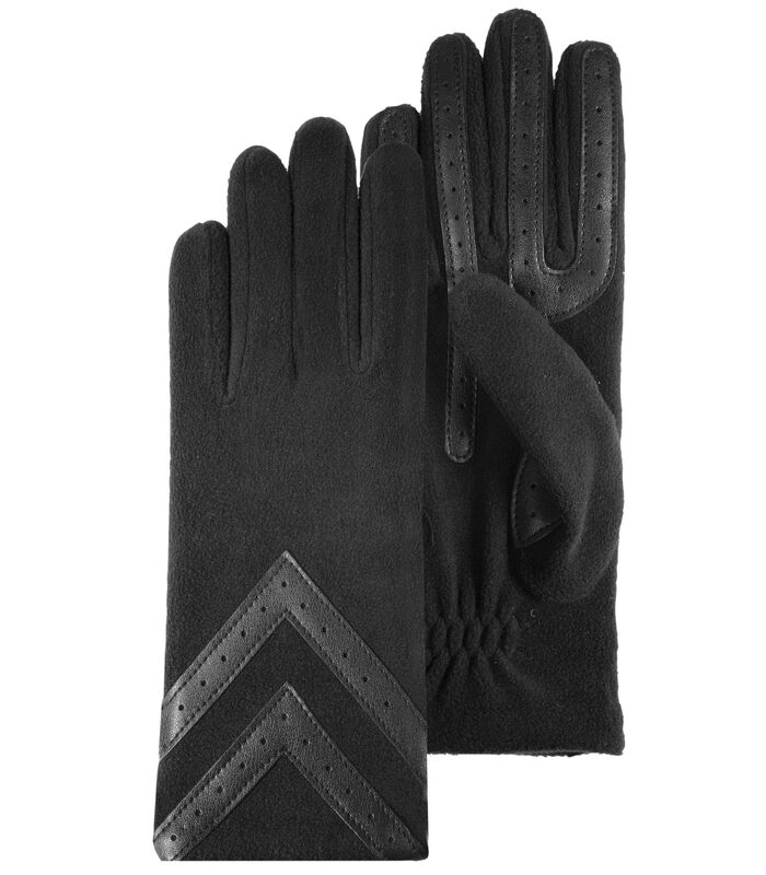 Handschoenen van gerecyclede Fleece - Zwart image number 3