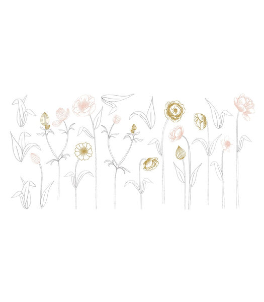 Stickers grandes fleurs Botany, Lilipinso