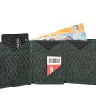 Exentri Leather Wallet RFID green cobra image number 2