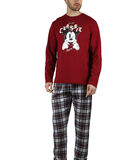 Pyjama broek en top Mickey Check Disney image number 0