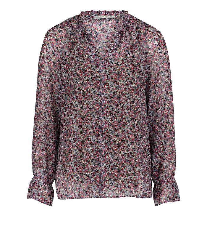 Chiffon blouse Lange mouwen image number 2