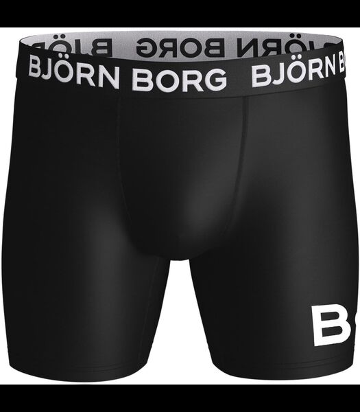 Bjorn Borg Boxers Lot de 3 Vert Noir