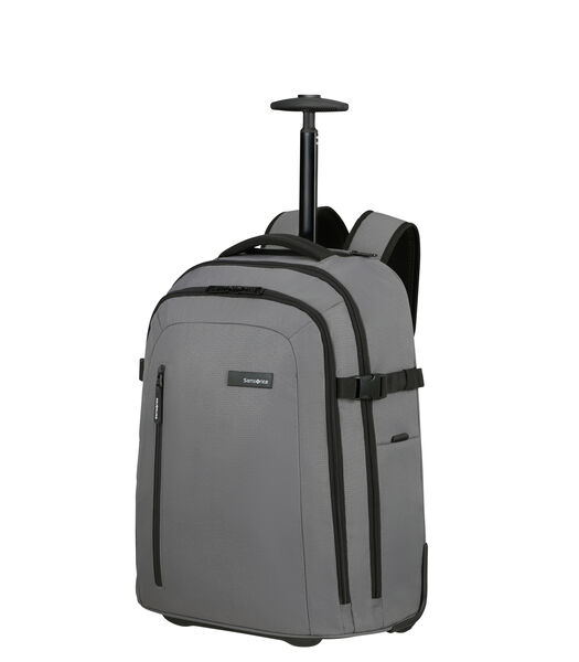 Roader Laptop Backpack wielen handbagage 55 x 22 x 39 cm DRIFTER GREY