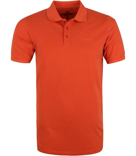 State Of Art Polo Piqué Rouge