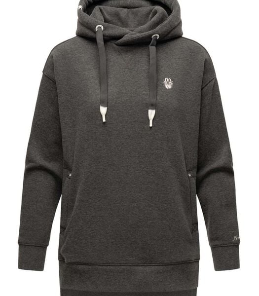 Women's hooded sweater Silberengelchen Dark grey: M