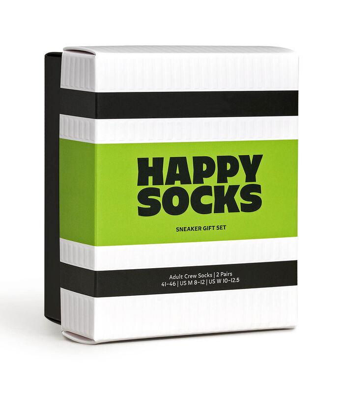 Sokken 2-Pack Stripe Sneaker Socks Gift Set Set van 2 image number 3
