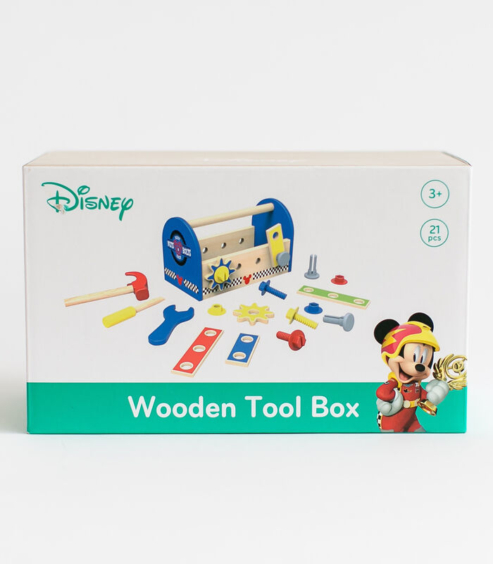 Jouet en bois - Boîte à outils en bois Disney Mickey image number 3
