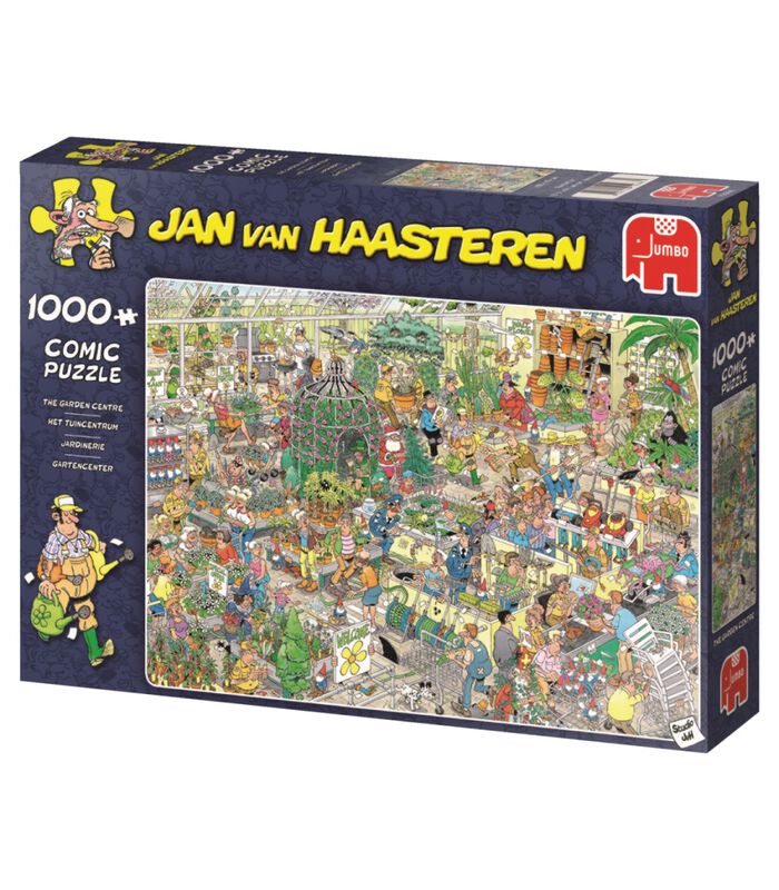puzzel Jan van Haasteren Het Tuincentrum - 1000 stukjes image number 0
