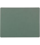 Placemat Nupo - Leer - Pastel Green - 45 x 35 cm image number 0