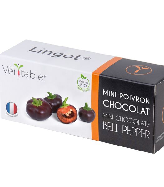 Lingot® Mini Chocolade Pepers BIO - Indoor Moestuine