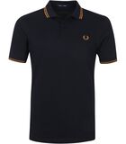 Fred Perry Polo Donkerblauw M3600 image number 0