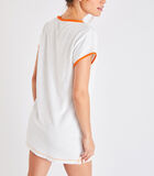 Robe tee-shirt blanche Gillis Whitebay image number 2