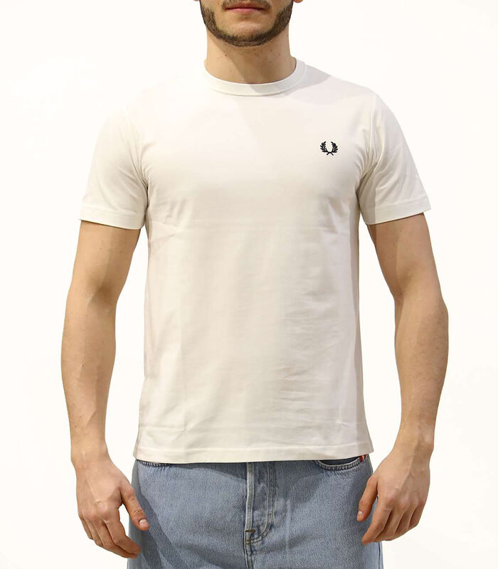 Fred Perry T-Shirt Met Crew-Hals image number 2