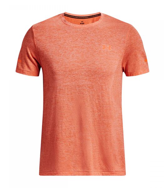 T-shirt Seamless Homme Frosted Orange/Reflective