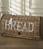 Broodmand Riet - Rustic Rattan Bread Box - Bruin image number 2