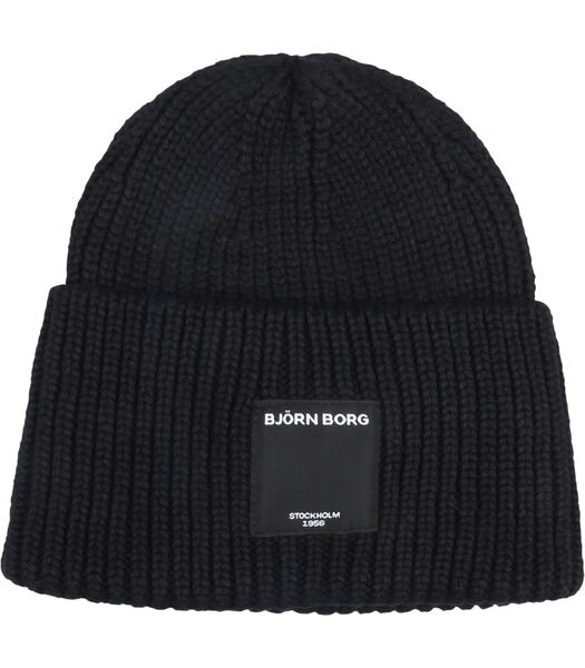 Bjorn Borg Bonnet Knitted Noir