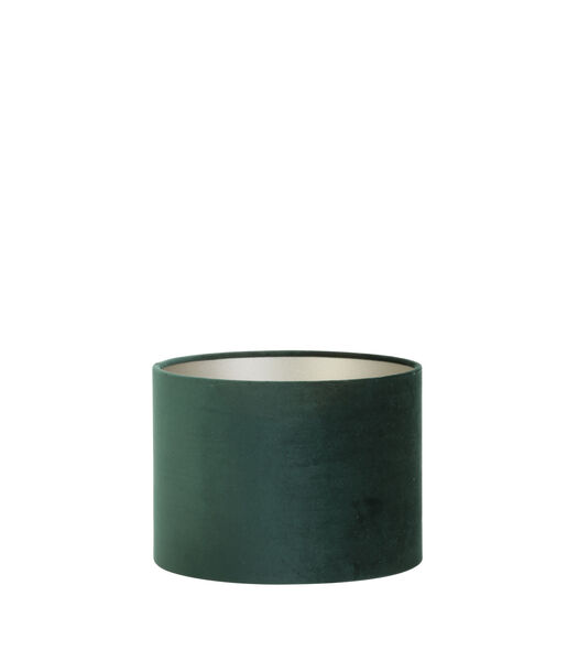 Abat-jour cylindre Velours - Dutch Green - Ø30x21cm
