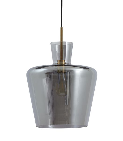 Hanglamp Myles - Smoke Glas - 35x35x43cm