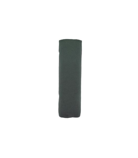 Nid d'ange flanelle Dark Green uni - 120x120 cm