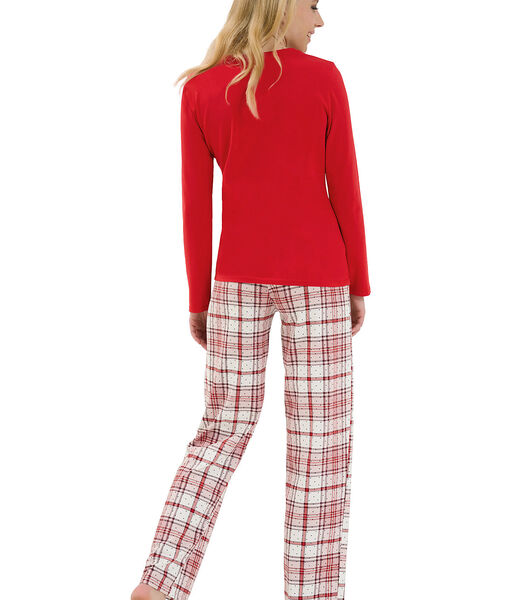 Pyjama pantalon top manches longues Holiday