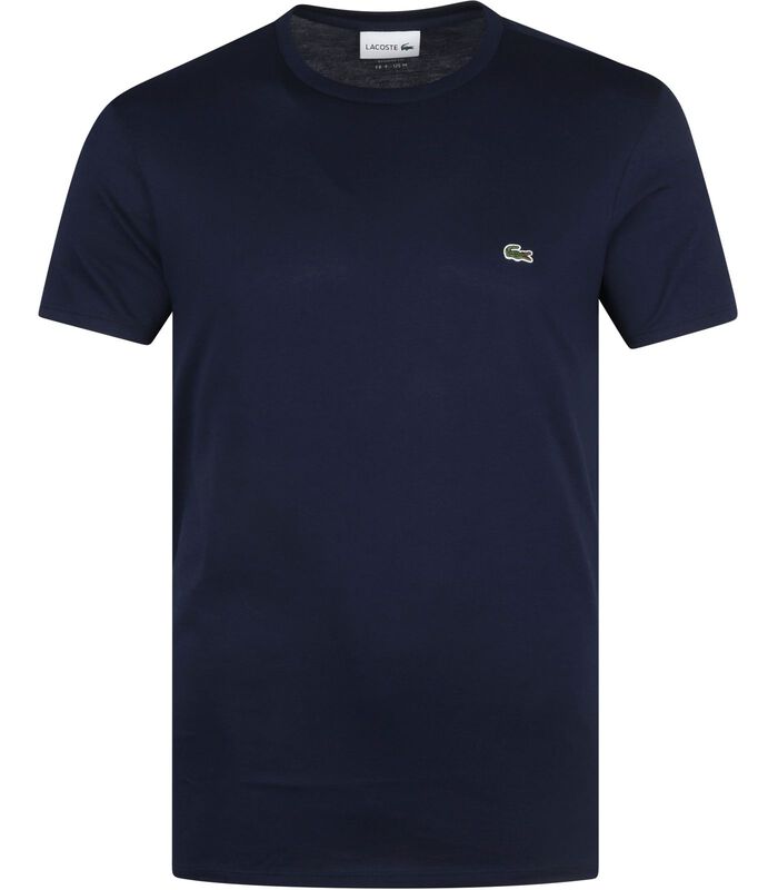 Lacoste T-Shirt Bleu Foncé Coupe Moderne image number 0
