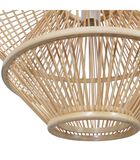 Lampe à suspension - Bambou - Naturelle - 31x46x46 cm - Bamboo image number 2