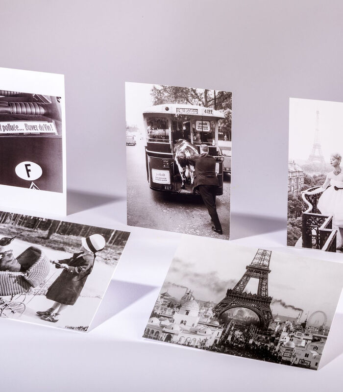 Boîte de 10 cartes simples Douce France  , 10 enveloppes image number 1
