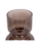 Vaas Courtly - Glas Chocolade Bruin - Large - 14x25cm image number 3