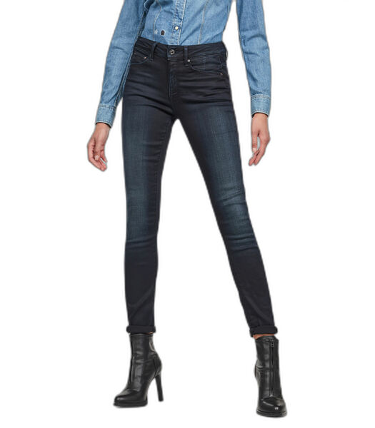 Dames skinny jeans met hoge taille 3301 High