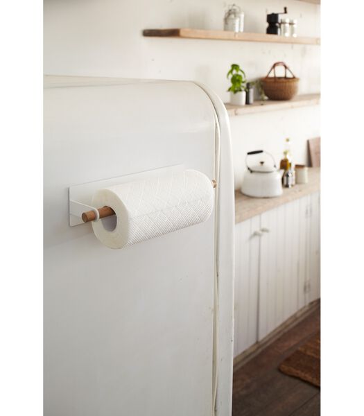 Magnetic paper towel holder wide - Tosca - white