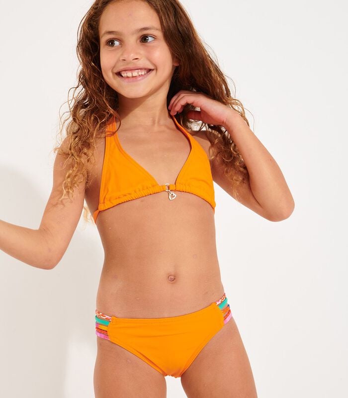 Oranje bikini voor meisjes Mini Foster Spring image number 1