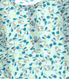 Mouwloze bloesje met prints, aqua image number 2
