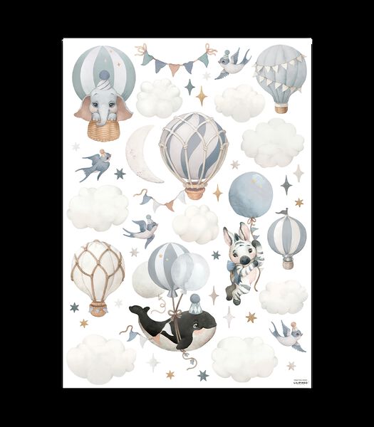 Stickers animaux et ballons Selene, Lilipinso