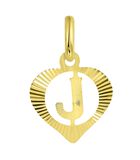 Hangers 'Alfabet A' 9 Karaat - goudkleurig image number 0