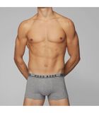 Hugo Boss Boxer-shorts Trunk Lot de 3 Noir Gris Blanc image number 3