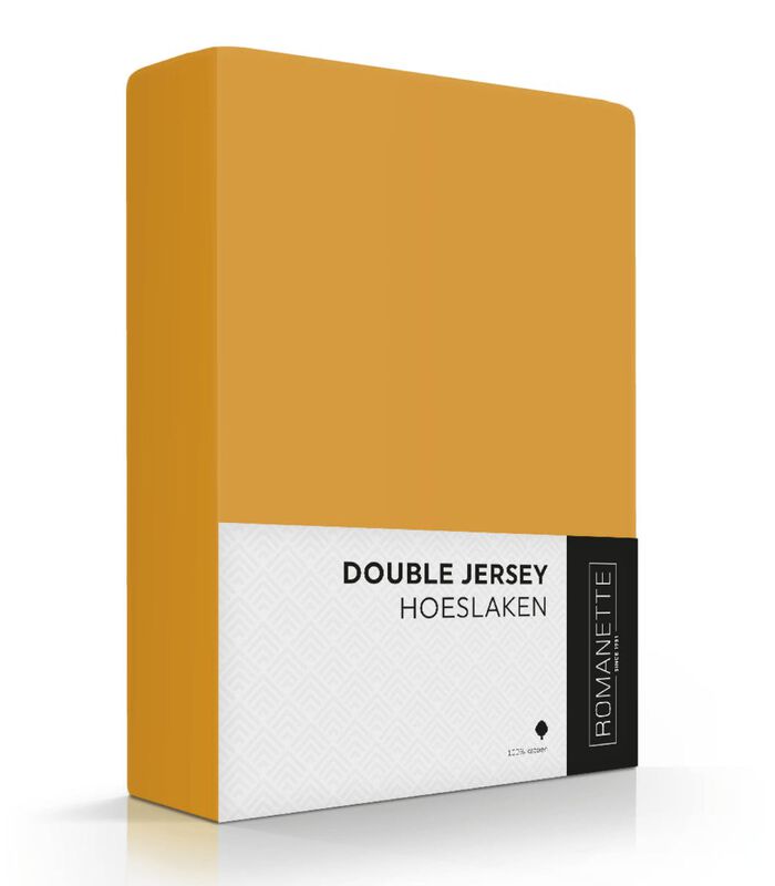 Drap-housse ocre double jersey image number 0